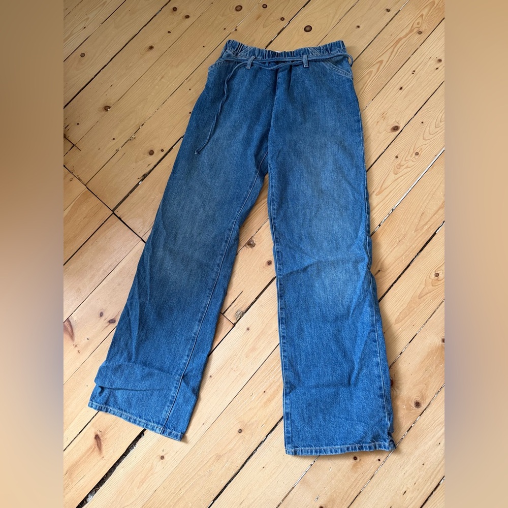 Zara Classic Blue Denim Pants